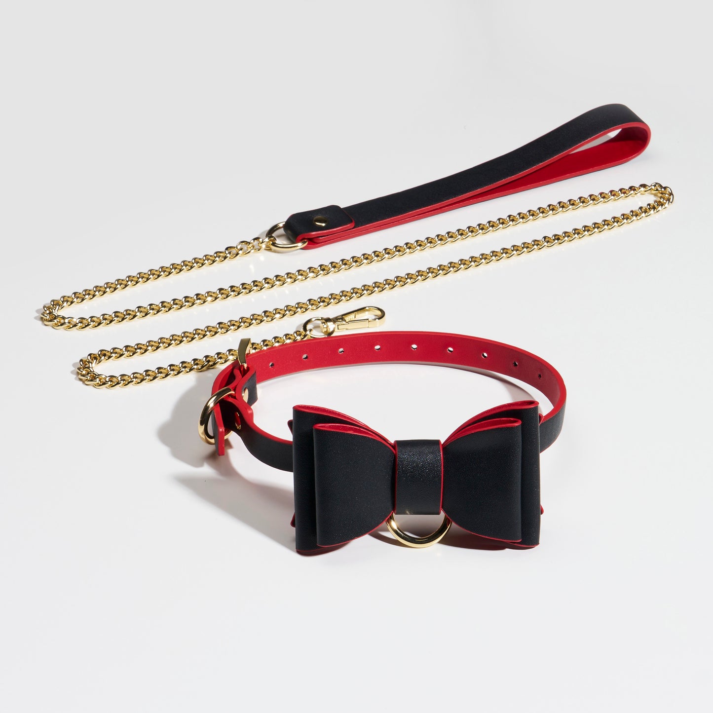 BOWTIE COLLAR WITH LEASH